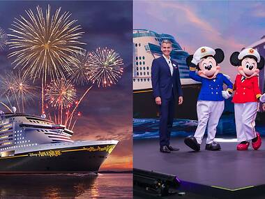 Disney Cruise Line is bringing spectacular fireworks to Marina Bay this March Disney Cruise Line is bringing spectacular fireworks to Marina Bay this March