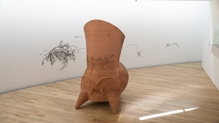 Gabriel Chaile's adobe clay oven at Biennale of Sydney 2026