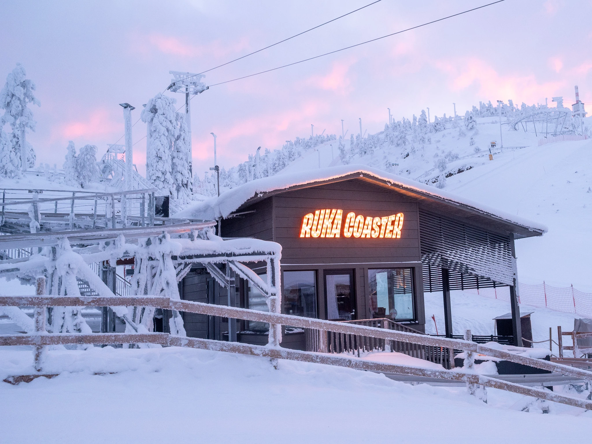 Ruka Coasterin l&auml;ht&ouml;asema