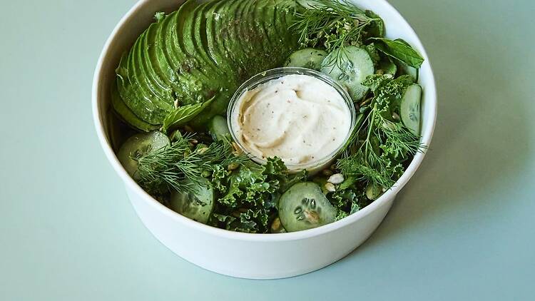 Anafe y La Ventana: caesar de tomates y opción veggie Anafe y La Ventana: caesar de tomates y opción veggie