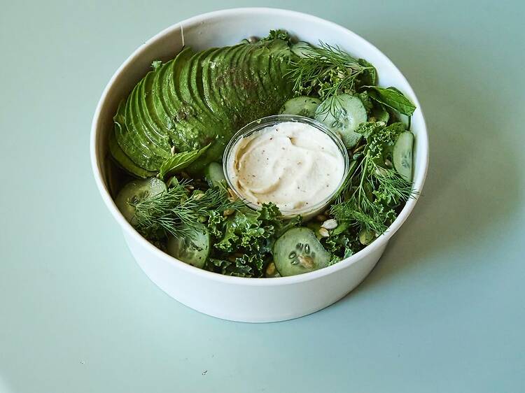 Anafe y La Ventana: caesar de tomates y opción veggie Anafe y La Ventana: caesar de tomates y opción veggie