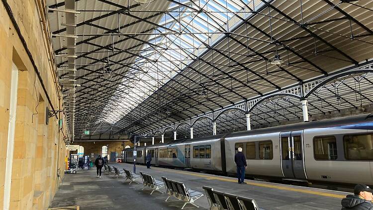 New roof at Scarborough Rail Station 