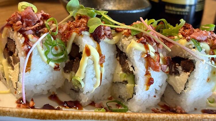 Sushi from Cowfish restaurant