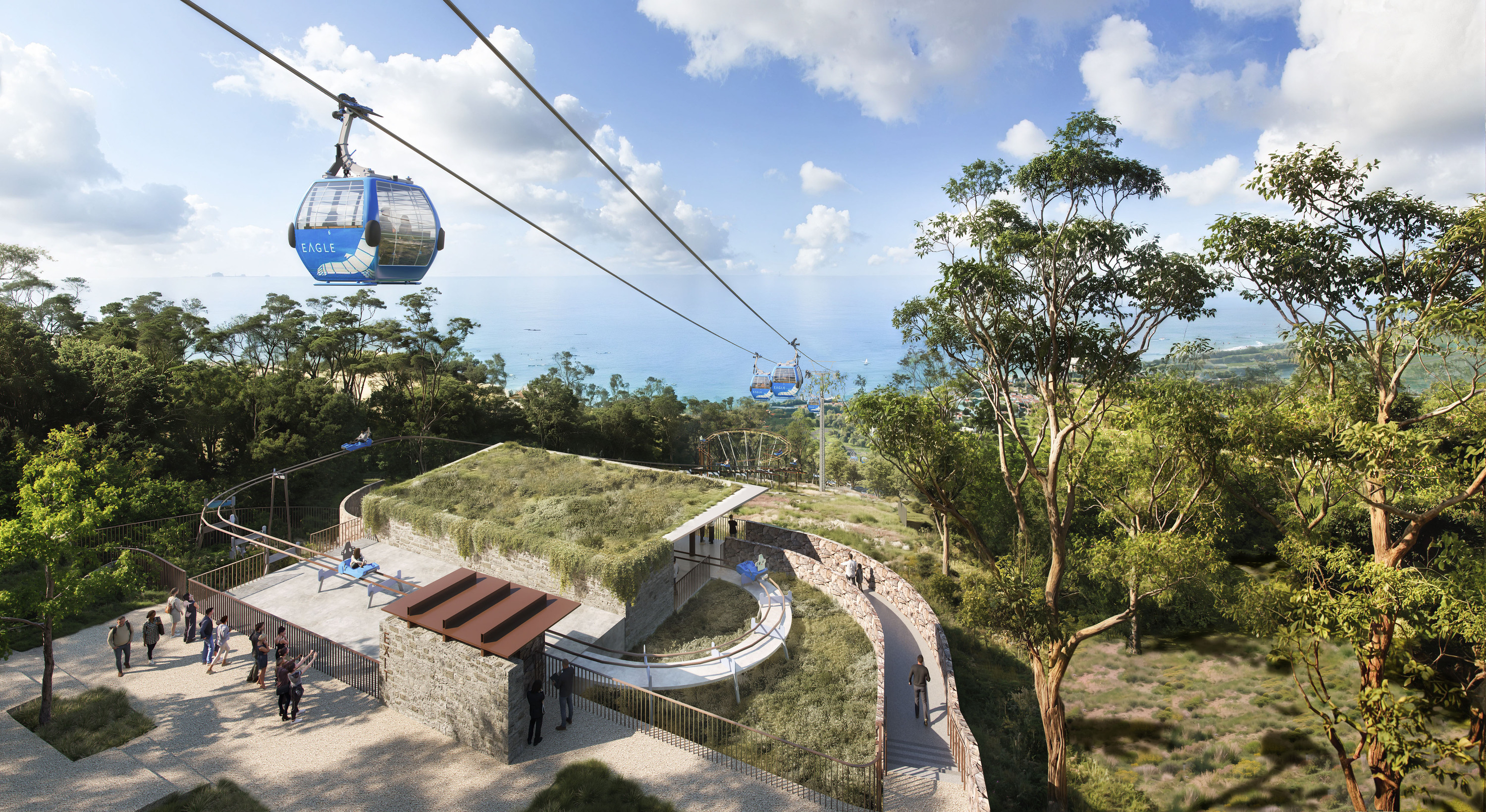 Victoria's Arthurs Seat Eagle is getting a major upgrade complete with an outdoor luge track