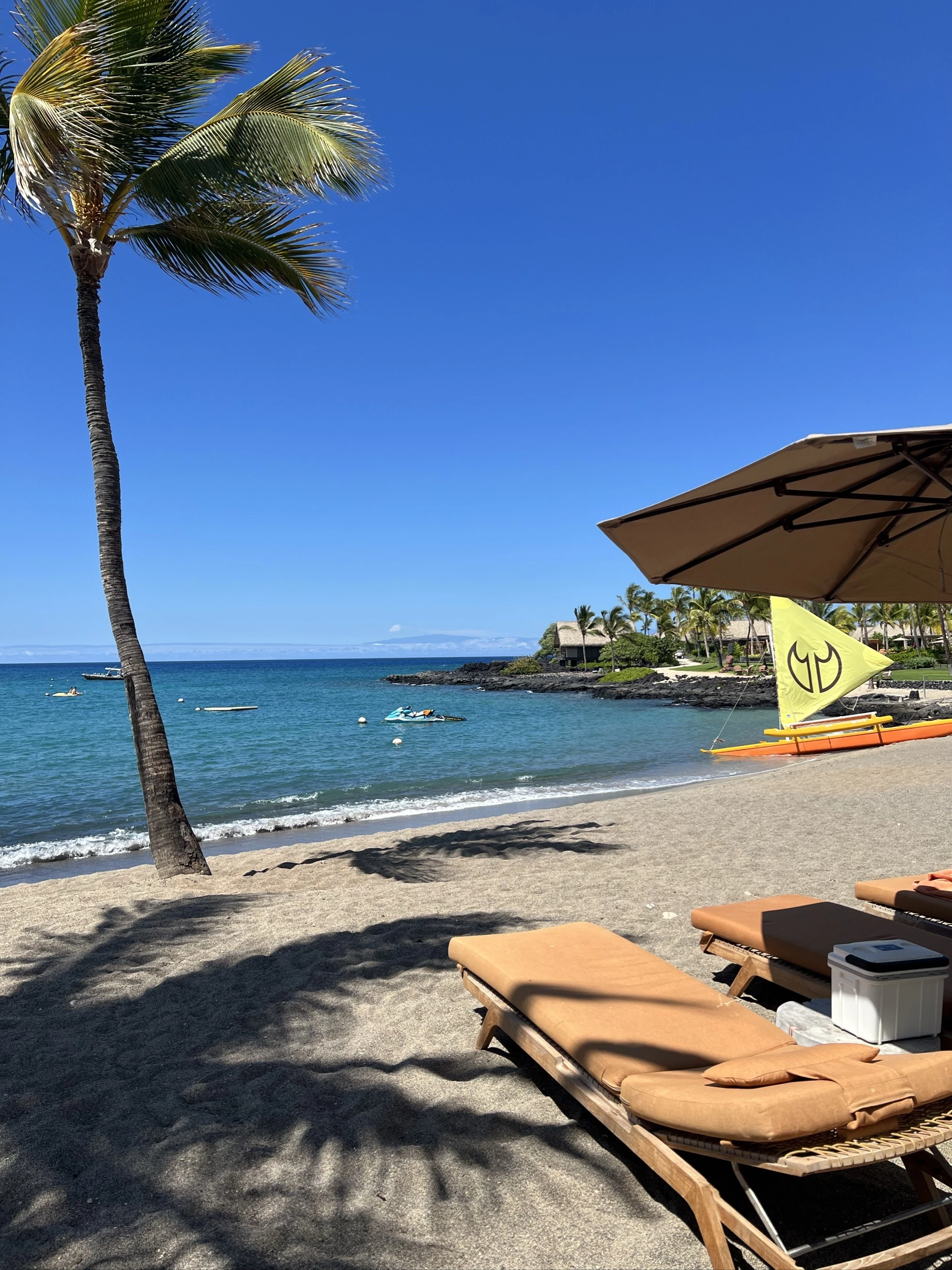 Beach at Kona Village