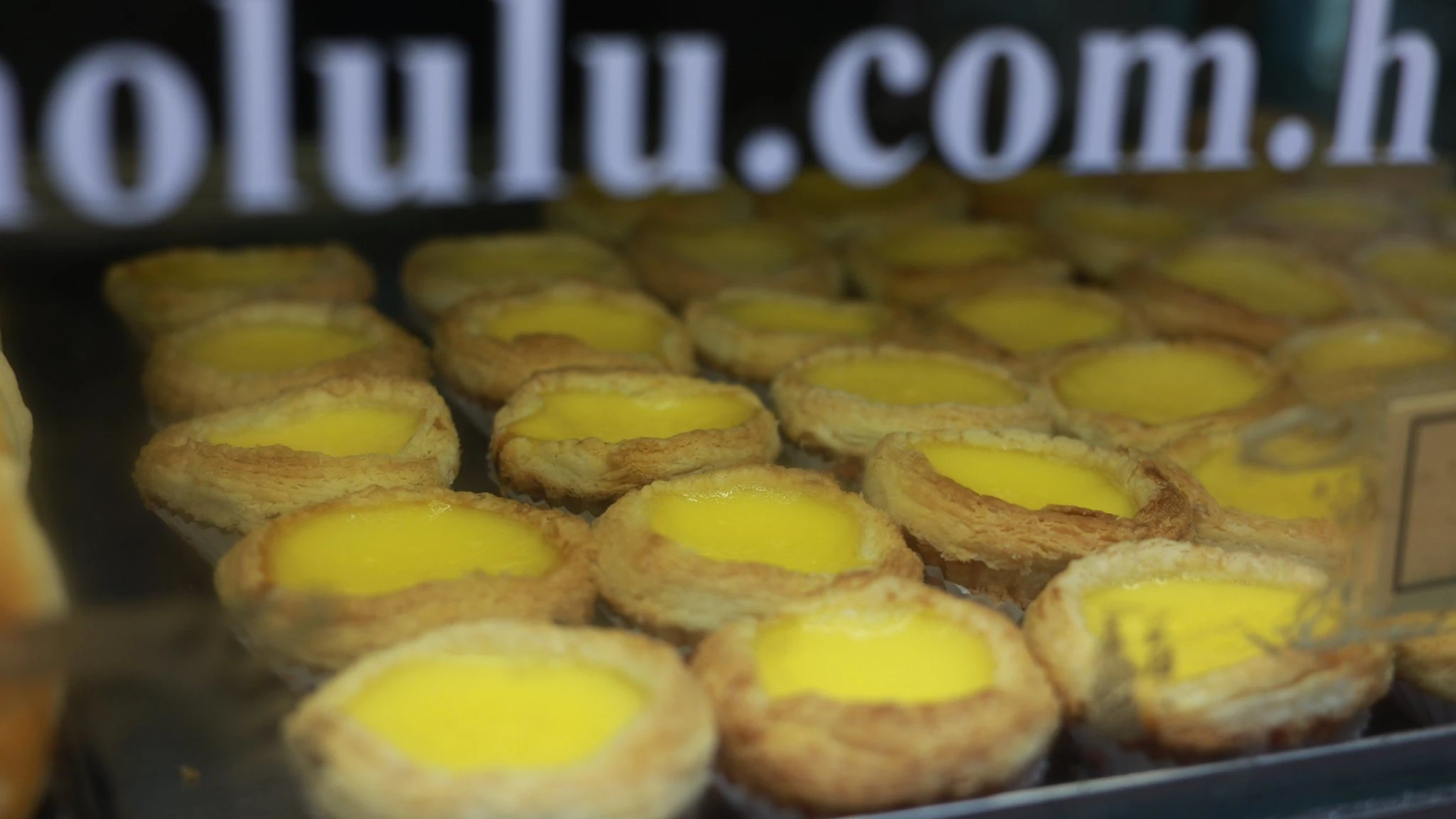 Honolulu Coffee Shop egg tarts
