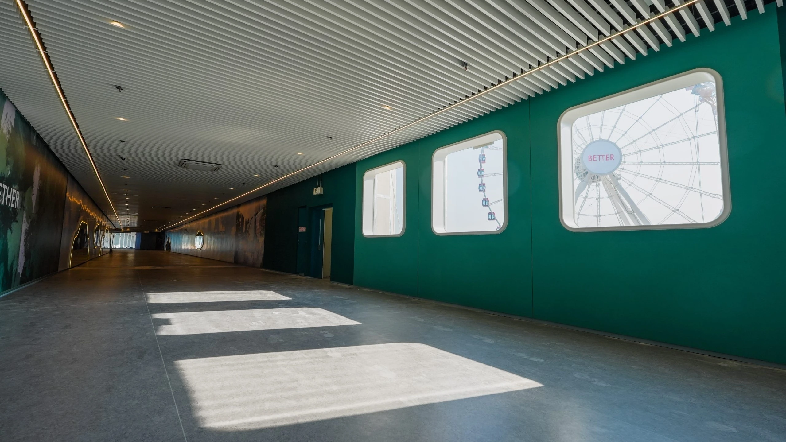 IFC Central Ferry Pier bridge walkway new