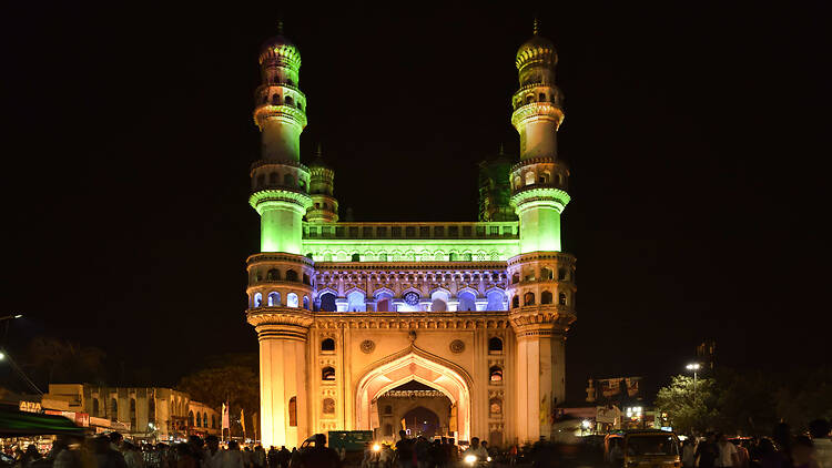 The Charminar, and the Old City circuit The Charminar, and the Old City circuit