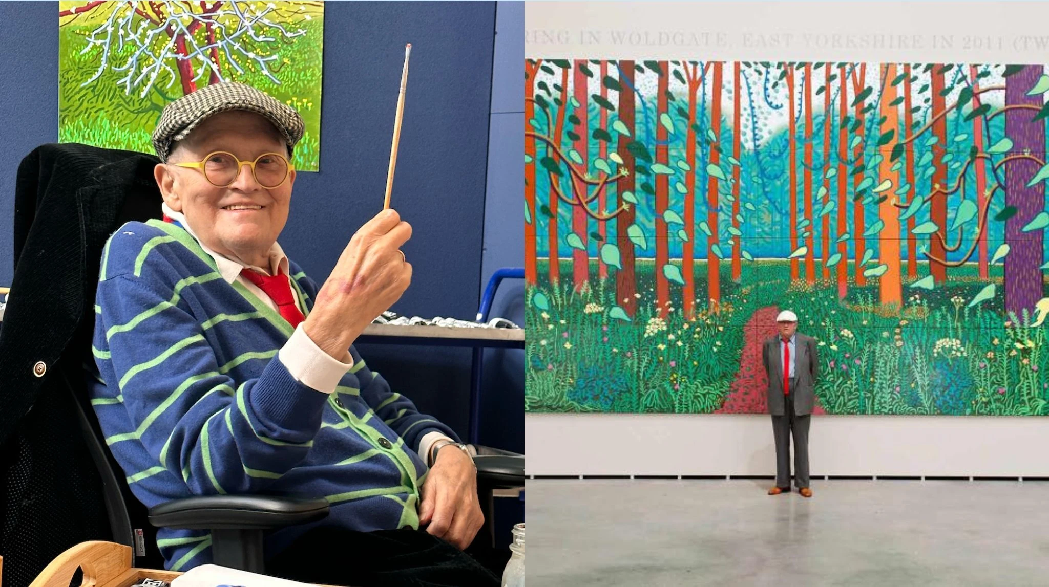 David Hockney in Singapore