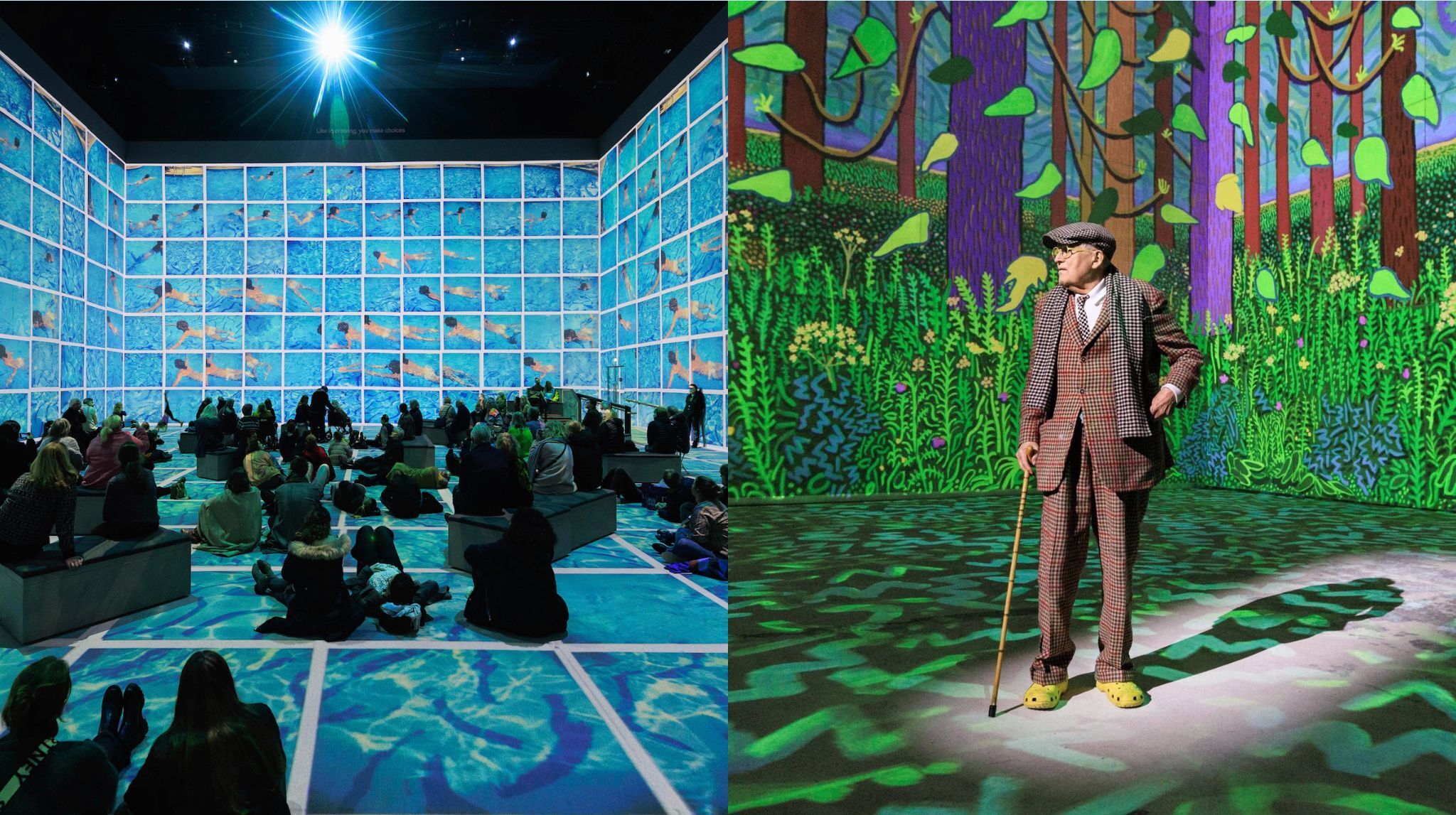 This major David Hockney immersive show is now in Singapore – and trust us, you’ll want to dive in