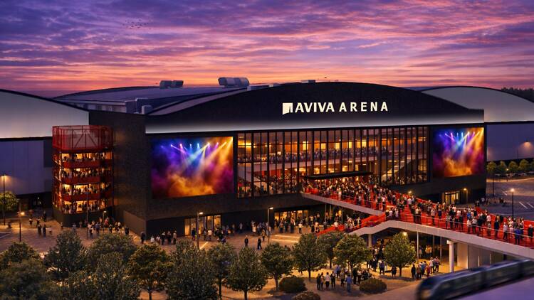 Render of  Aviva Arena Bristol 