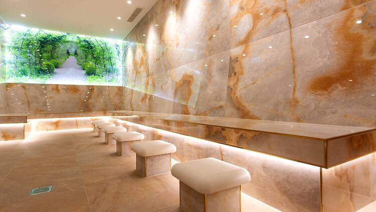 Ironmonger Row Baths  seating