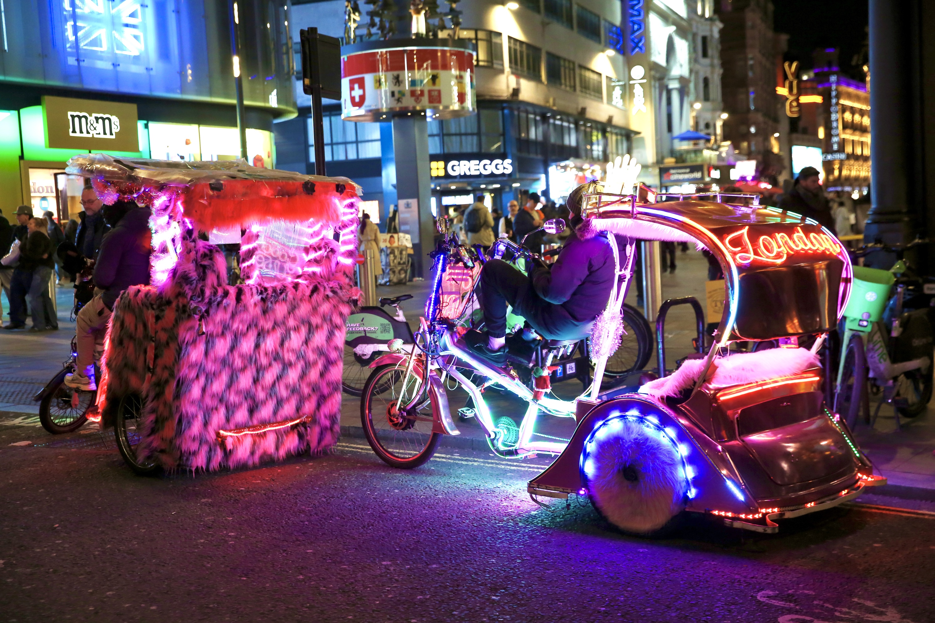 A full list of all the regulations and rules that pedicabs in London will be forced to follow