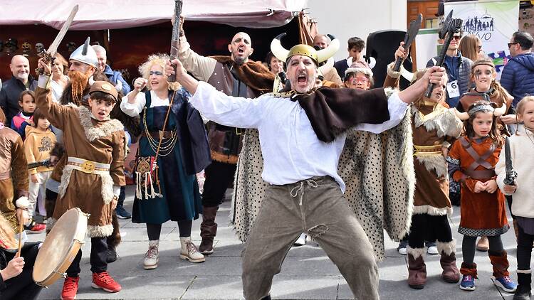 Sentiros como auténticos vikingos en esta feria