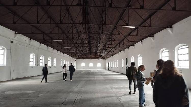 Espaço que seria a Casa do Teatro e da Dança, no Bairro do Grilo