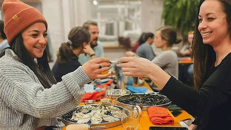 Learn to Shuck with Lady Shuckers at Henrietta Hudson