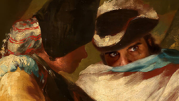 El escondido y la tapada (Teatro de la Comedia).