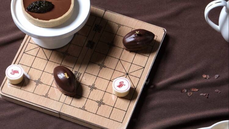 Garden Lounge「嚐味香港」朱古力下午茶