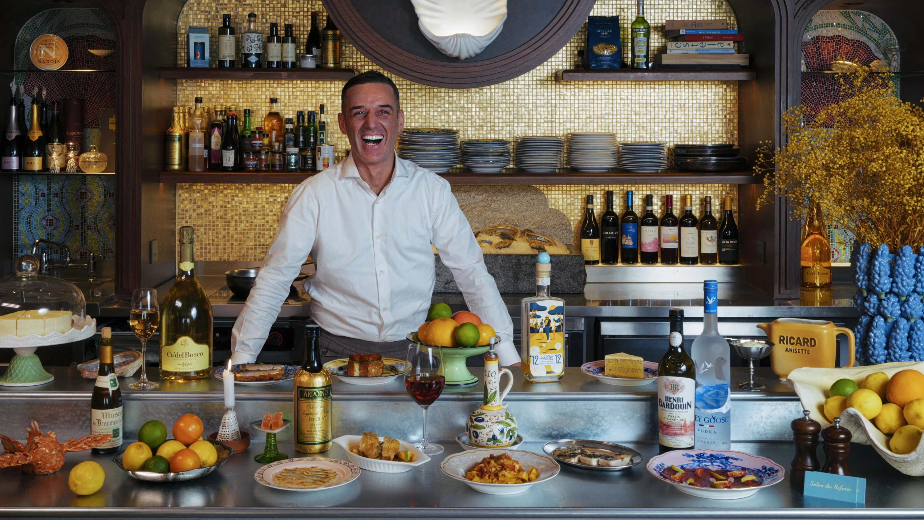 Salon des Refuses chef Luca Marinelli