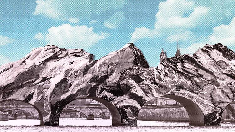 « La Caverne du Pont Neuf » : tout savoir sur l’œuvre monumentale de JR en hommage à Christo et Jeanne-Claude