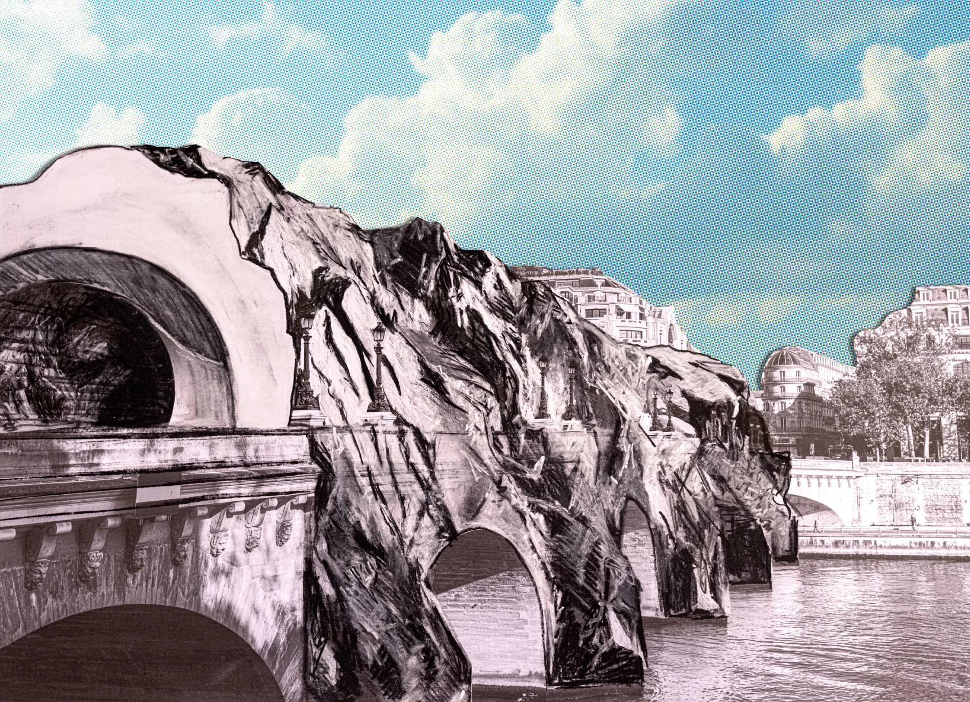Le Pont Neuf devient une caverne : ce qu&rsquo;il faut savoir sur l&rsquo;installation monumentale de JR