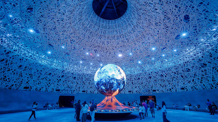 Our Interconnected World, the central hub of Exploria