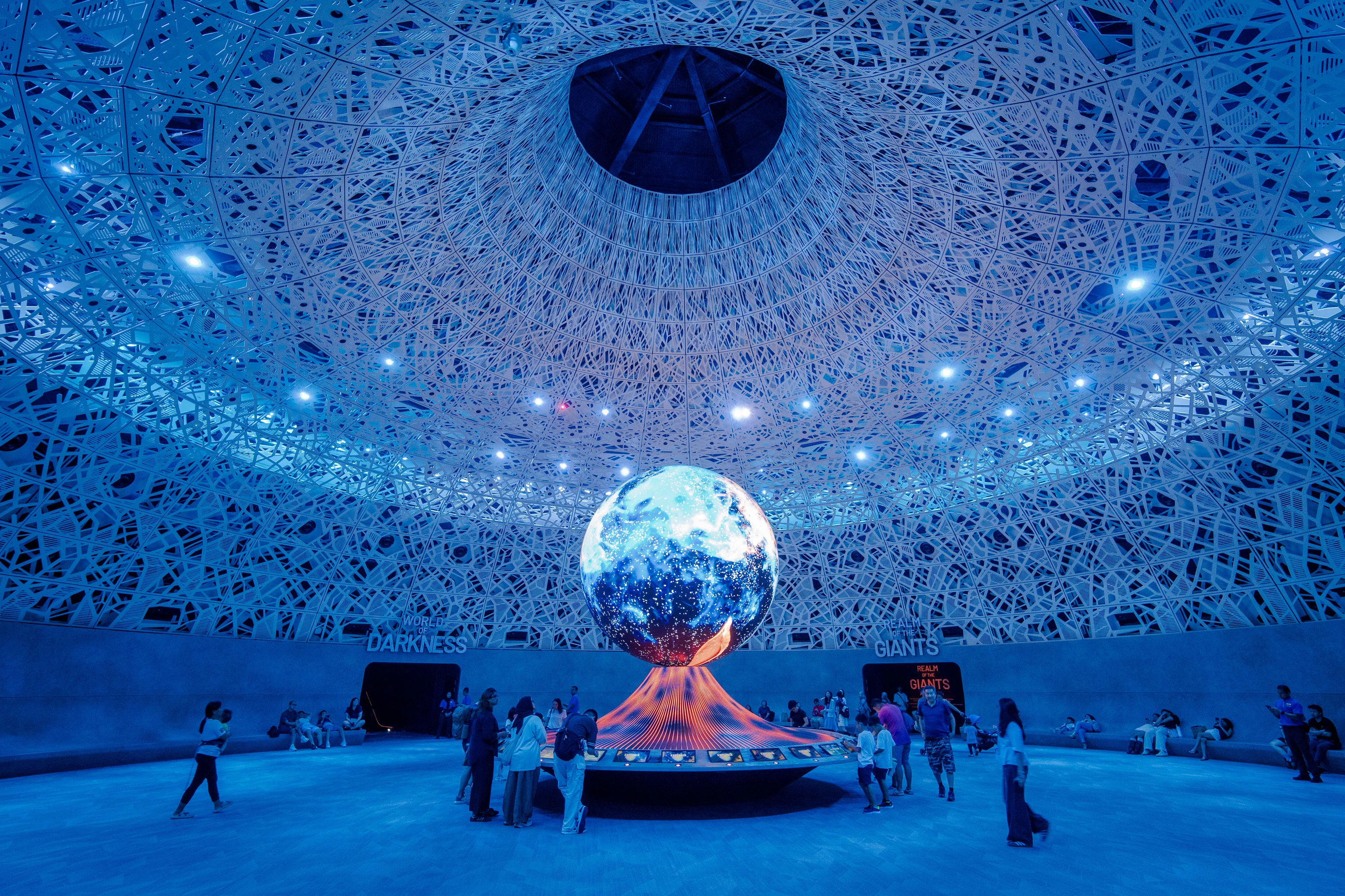 Our Interconnected World, the central hub of Exploria