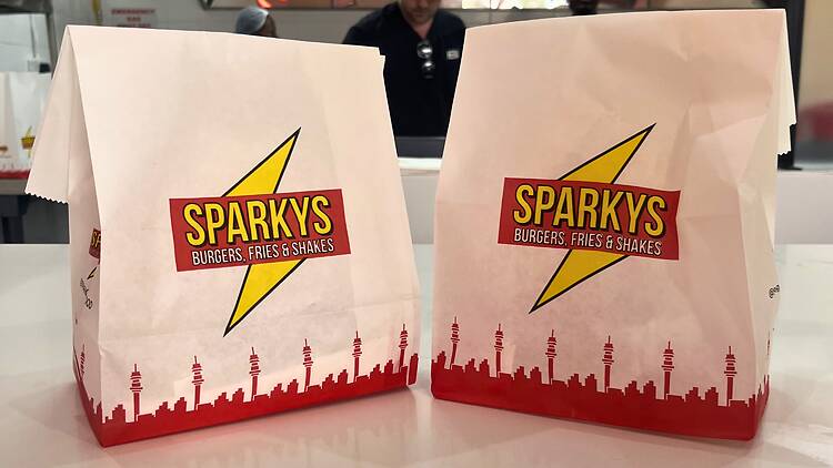 Sparkys take away bags Sparkys take away bags