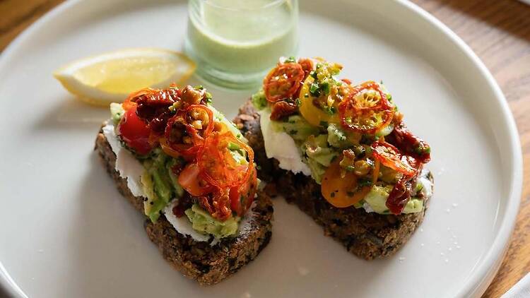 A meal from Tashas restaurant