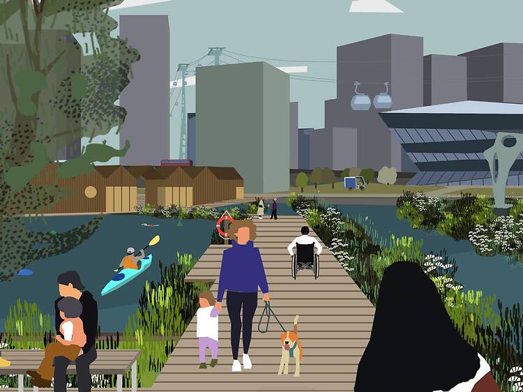 First look: London is getting the city’s ‘first’ floating park