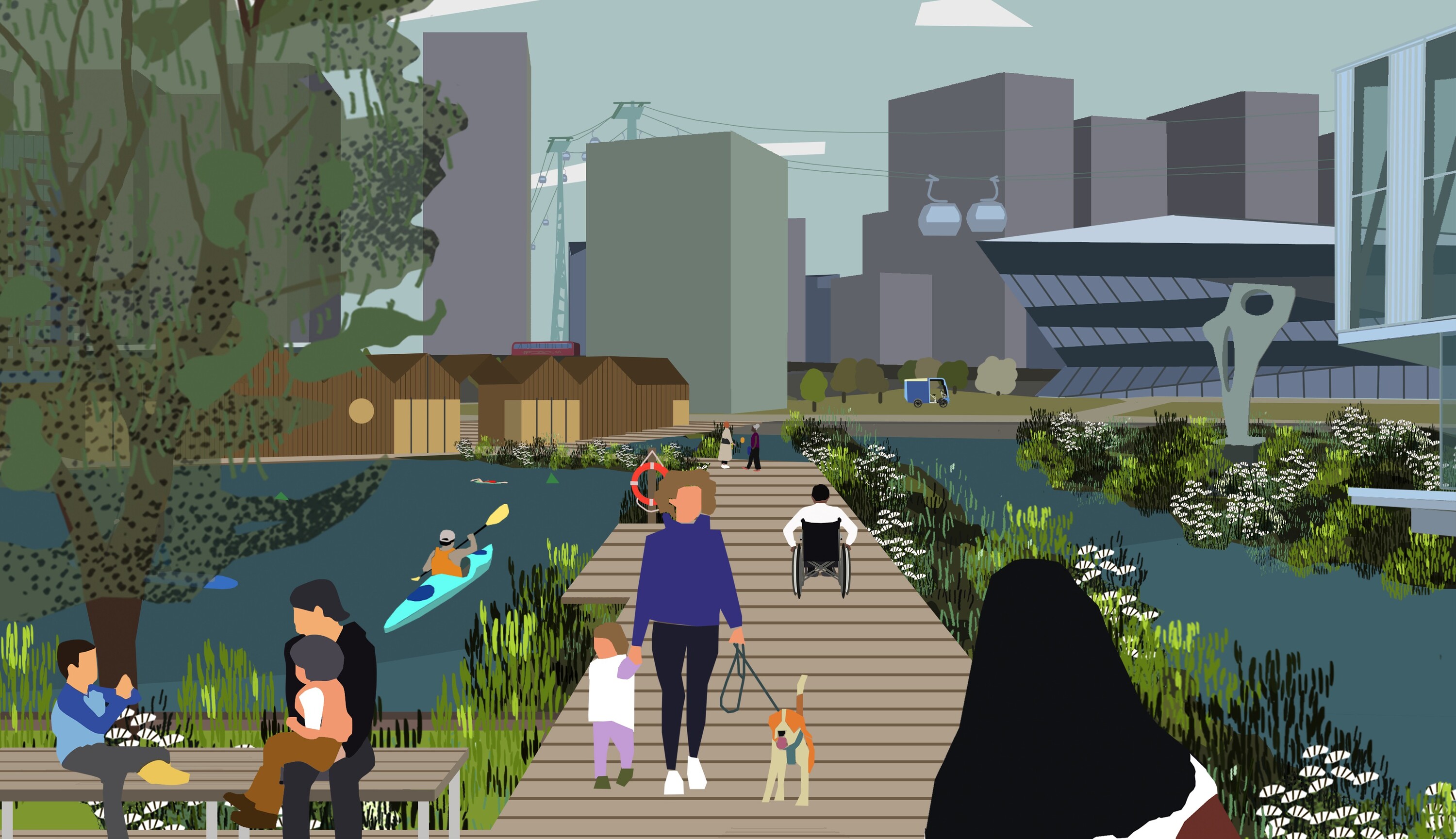 First look: London is getting the city's 'first' floating park