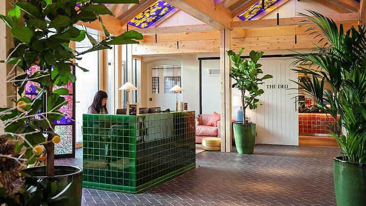 Reception at The Coach House Spa at Beaverbrook