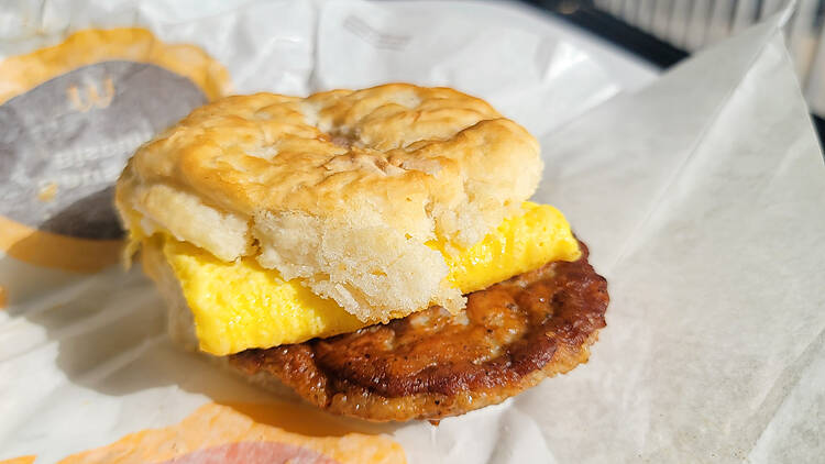Sausage and Cheese Biscuit