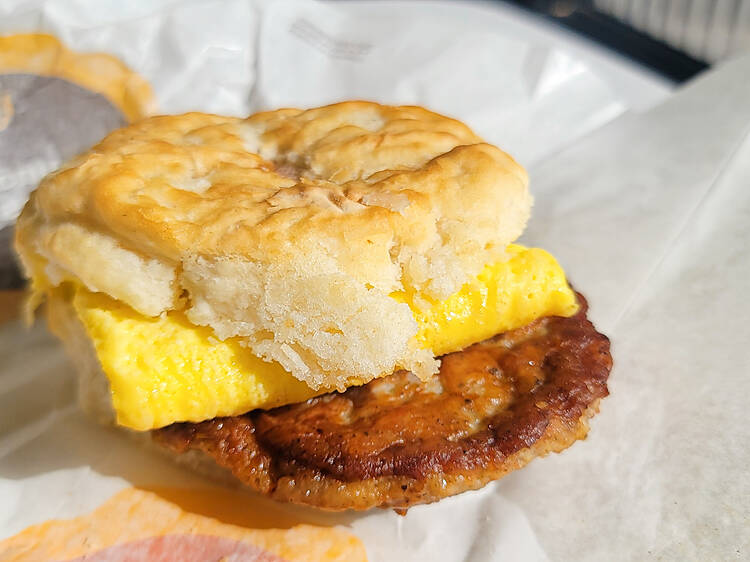 Sausage and Cheese Biscuit