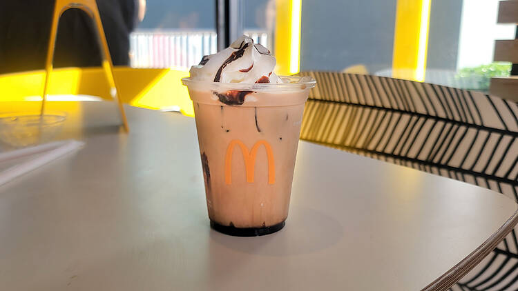 McCafé Iced Mocha Latte