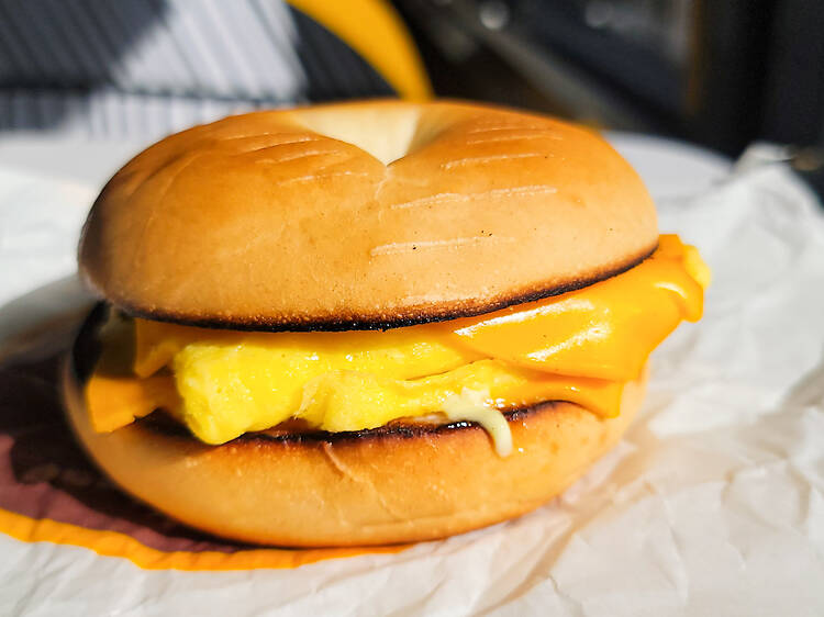 Bacon, Egg and Cheese Bagel