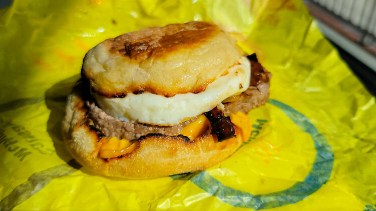 Steak, Egg & Cheese McMuffin