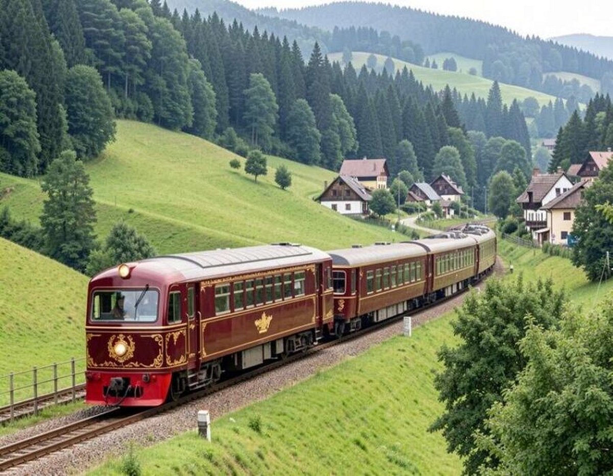 There's a gorgeous new luxury tourist train from Osaka to the sacred Mount Koya