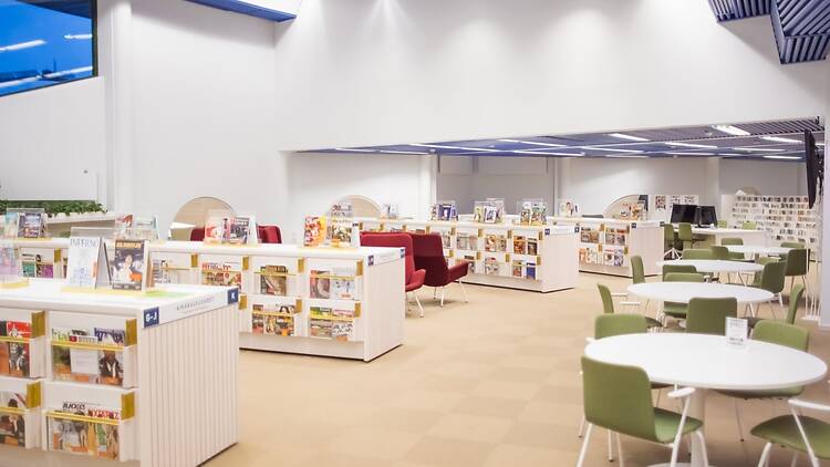 Plan a film night at the library