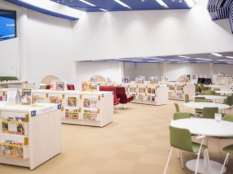 Plan a film night at the library