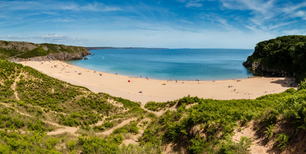 Barafundle Bay, Pembrokeshire, Wales