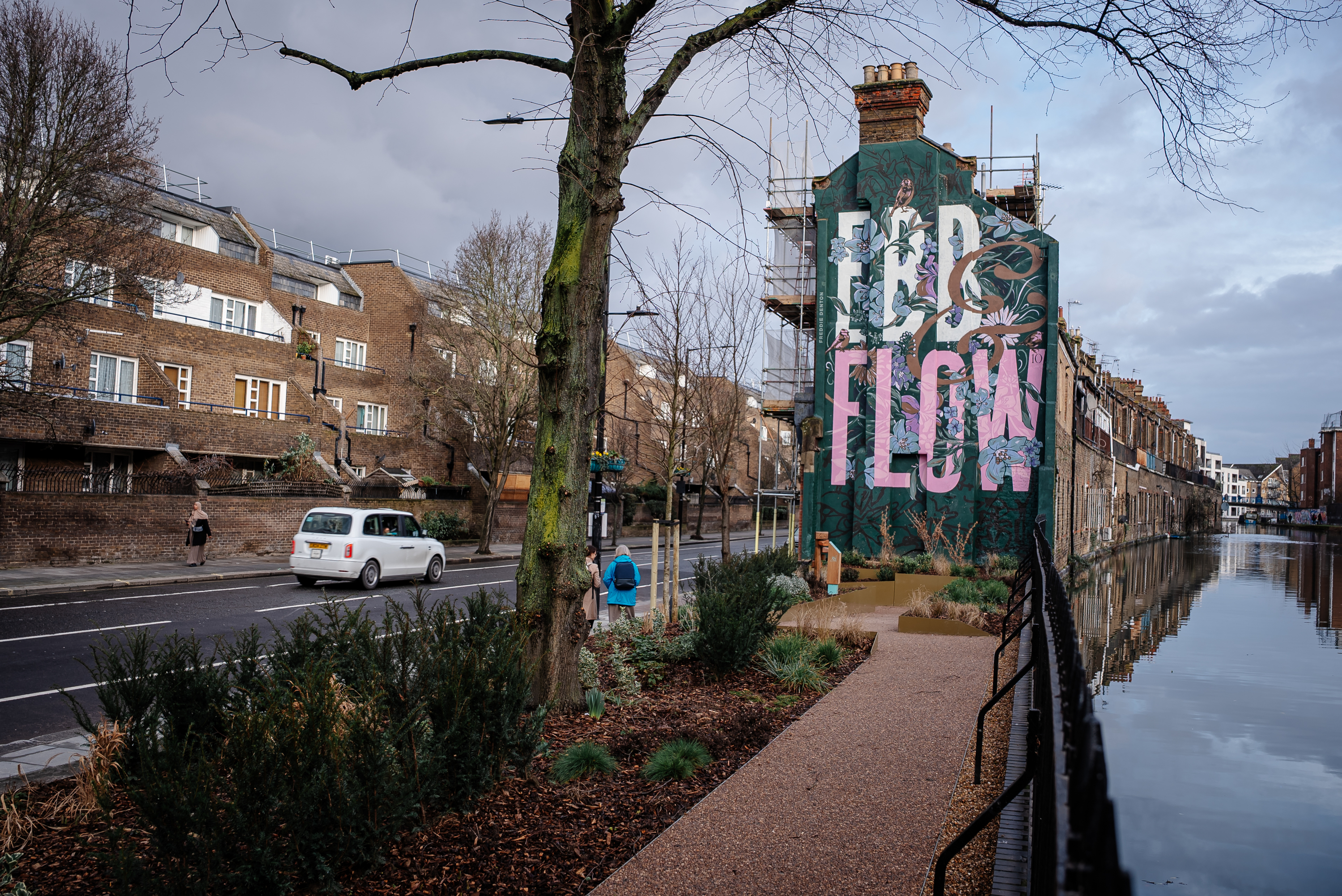 This London canalside park has reopened after a dazzling 2.5 million makeover