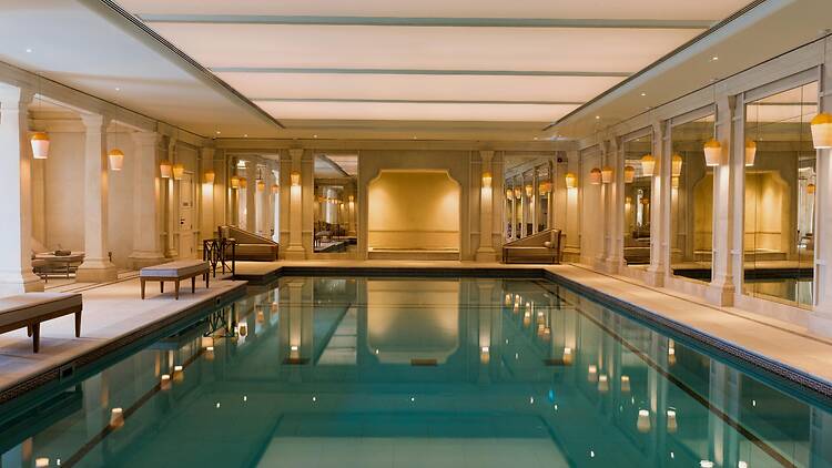 Indoor pool at Cliveden House Spa