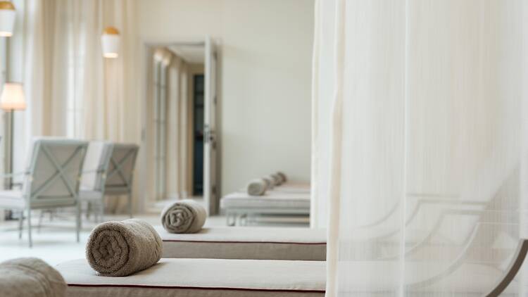 Lounge at Cliveden House Spa