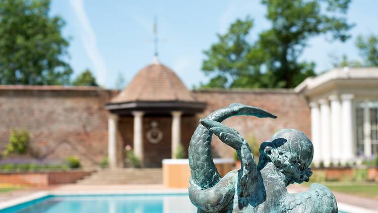 Outdoor pool at Cliveden House Spa