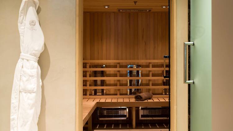 Sauna at Cliveden House Spa