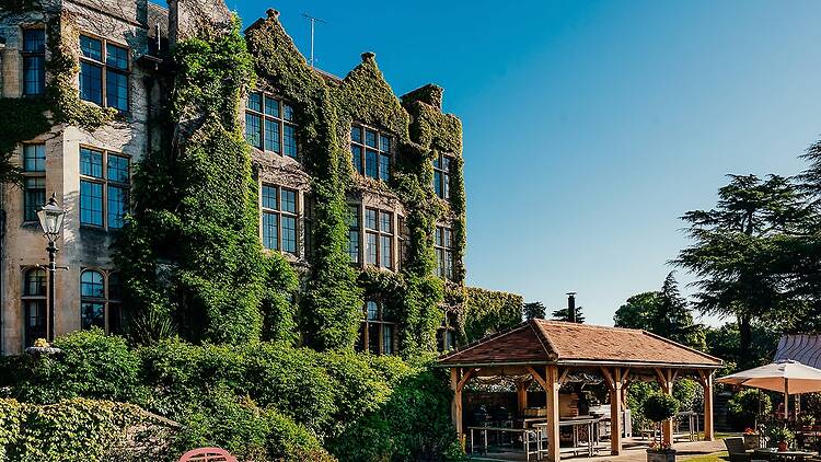 External shot of Pennyhill Park Hotel and Spa
