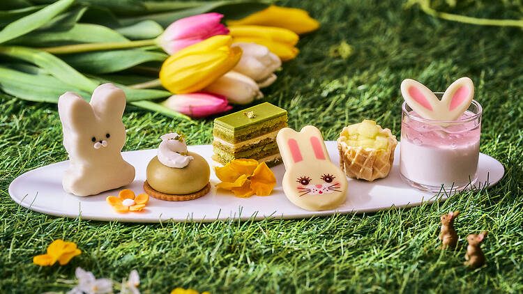 Spring Rabbit Afternoon Tea Spring Rabbit Afternoon Tea
