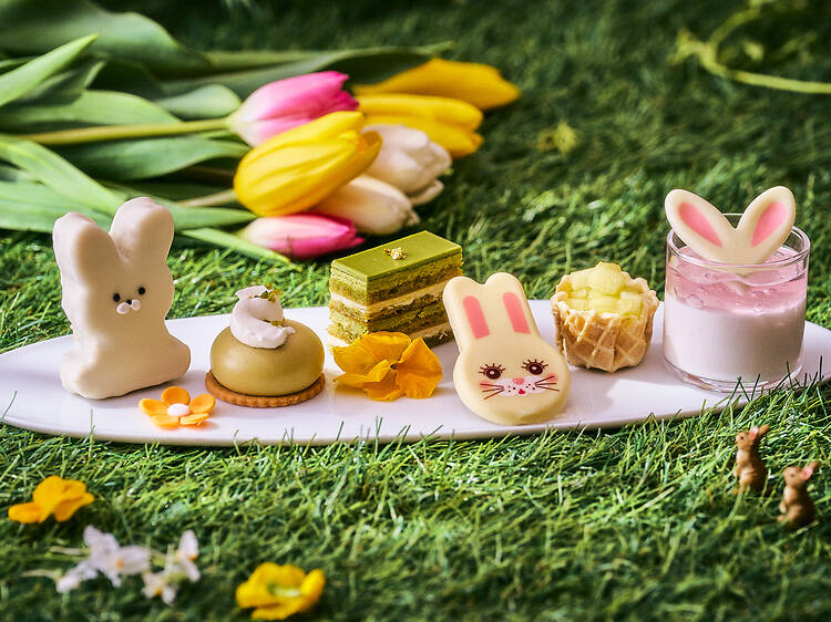 Spring Rabbit Afternoon Tea Spring Rabbit Afternoon Tea