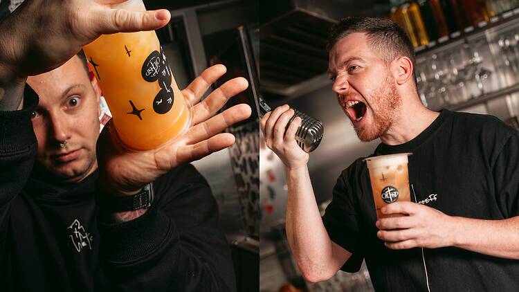 Dead Poets spiked boba tea rave Dead Poets spiked boba tea rave